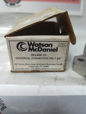 New | in-Stock WATSON MCDANIEL WU450-13 Boiler Accessories Ohio US | Surplus Asset Holdings #1226128