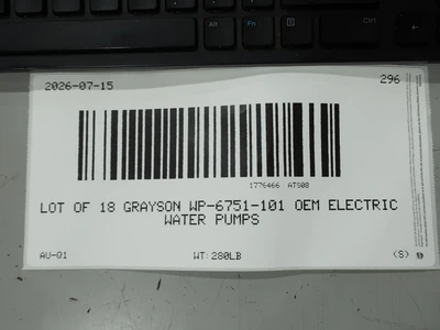 Used GRAYSON WP-6751-102 Pumps Ohio US | Aucto #1394639