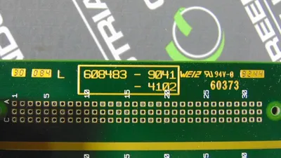 Schroff 608483-9041-4102 15 Slot VME Systembus Backplane Board Used