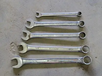 7/16" - 1-3/8" Combination Wrench Set (10pcs)