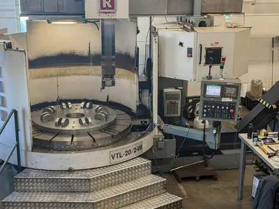 Used 2008 VIPER 20/24 M Vertical Boring Mills (incld VTL) Georgia US | Shub Machinery #356109