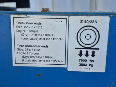 Used 2008 GENIE Z40/23N Aerial Work Platforms British Columbia CA | Lenmark #294409