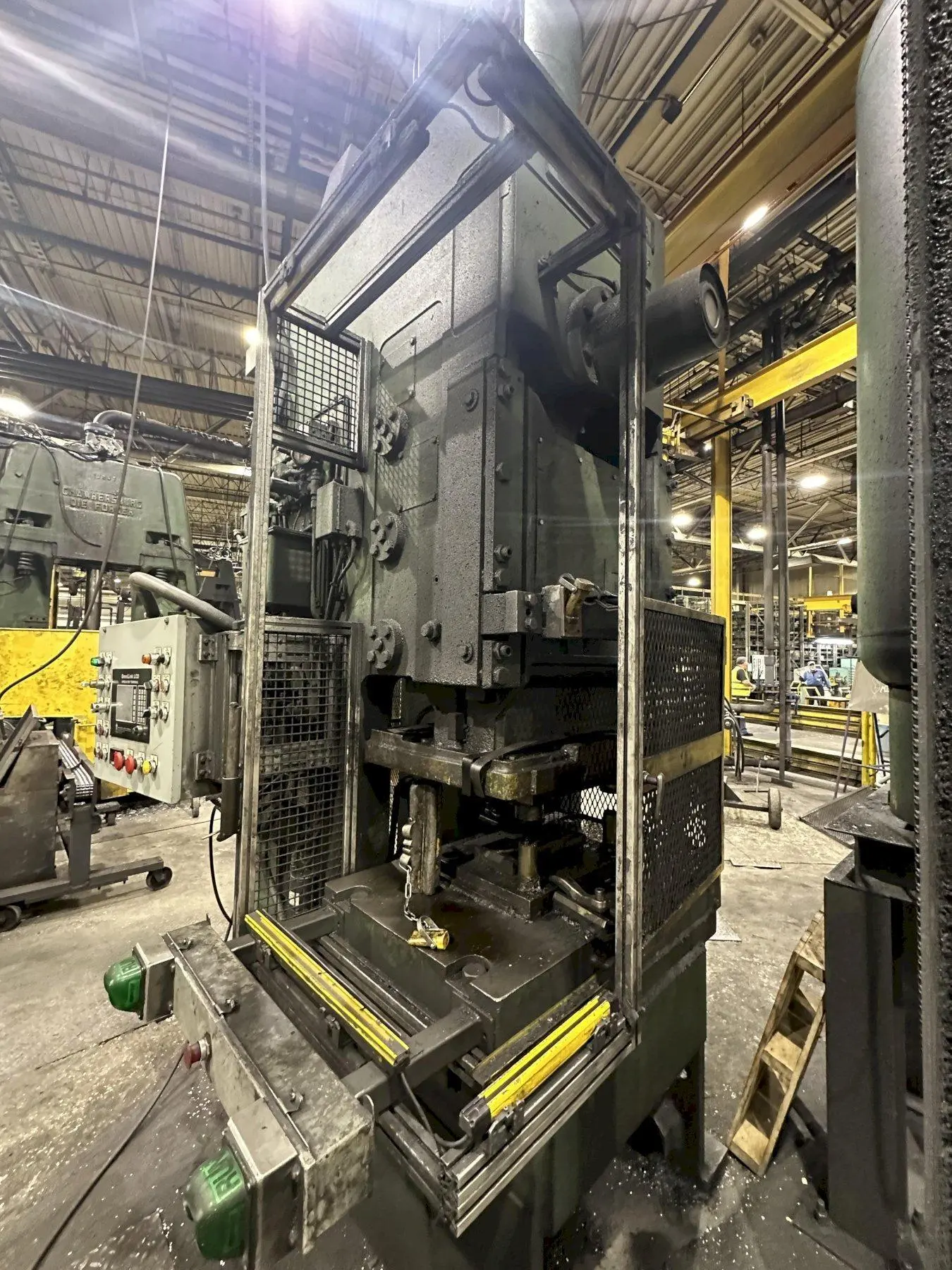 120 TON CLEARING-NIAGARA (NEW 1999) MODEL #E-110 OBS GAP FRAME PRESS, 6" STROKE: STOCK #20010
