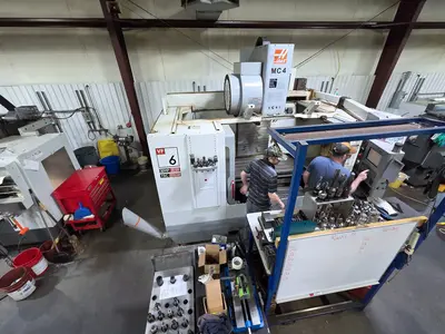 Used 2004 Haas VF-6 Vertical Machining Centers Texas US | Machine Tool Bids #1331949