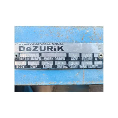 USED DEZURIK 824