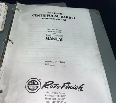 ROTO-FINISH RCB-8 Miscellaneous, Finishing | Machinery Central (7)