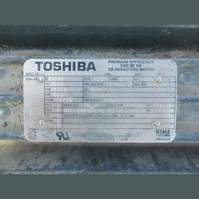 USED TOSHIBA B2004FLF40SHD01