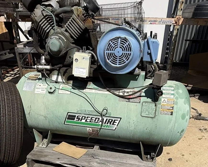 Used SPEEDAIRE 120 Gallon Air Compressors, Portable California US | Heavy Wall Consulting #1486124