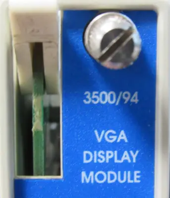 USED BENTLY NEVADA 3500/94 VGA DISPLAY MODULE PWA145988-01 350094