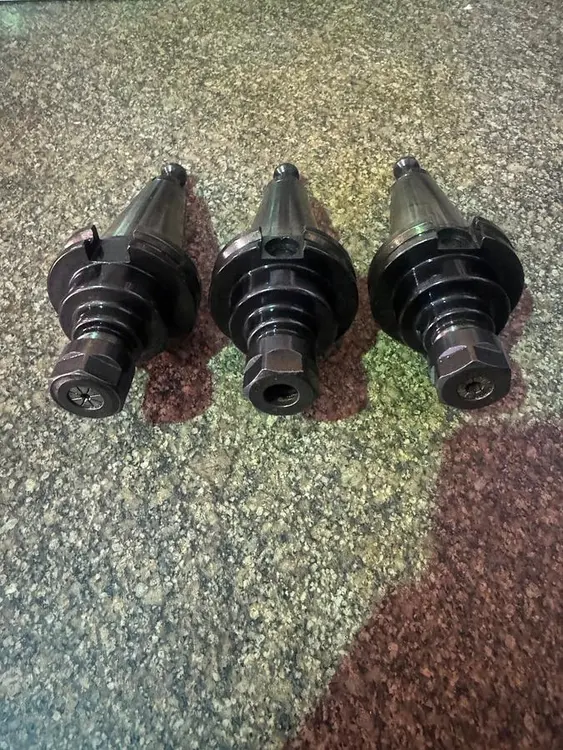 Used TECHNIK (3) 22225-N AND (3) 22253-N Tool Holders North Carolina US | EDM Systems #719725
