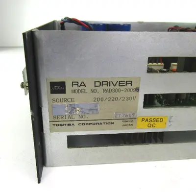 USED TOSHIBA CORPORATION RAD300-2009S