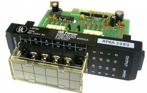 General Electric Fanuc IC610MDL151B Output Module, 24 Volts DC, 8-Point [New]