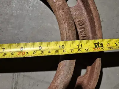 8" Class 150 Pipe Flange SDR7, SF=2.0, A536 GR65/45/12