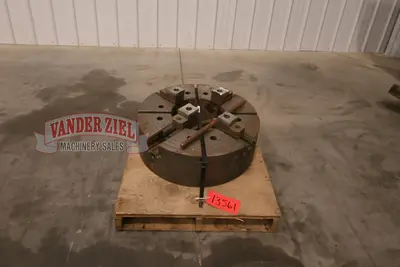 Warner & Swasey 4 Jaw 28" Chuck, 12" Spindle Bore