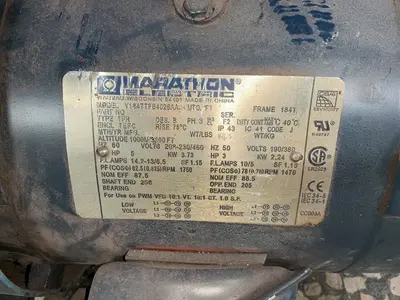 Used MARATHON ELECTRIC V184TTFB4026AA Motors (misc) Ohio US | HGR 24 #1744486