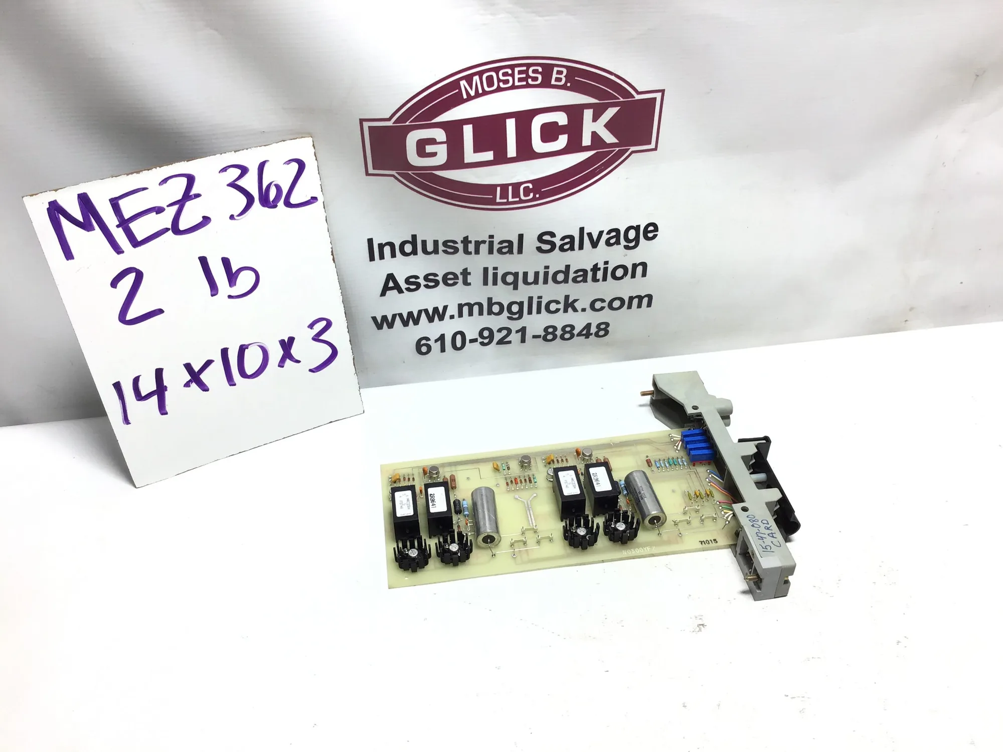 FOXBORO 15-47-080 CARD