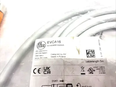 New | in-Stock ifm Single Ended Female Cordset M12 L-Coded ADOGE050MSS0005H05 Cable & Wire Michigan US | Maverick Industrial Sales #1391307