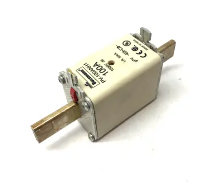 USED COOPER BUSSMANN PHOTOVOLTAIC FUSE 100A, 1000V