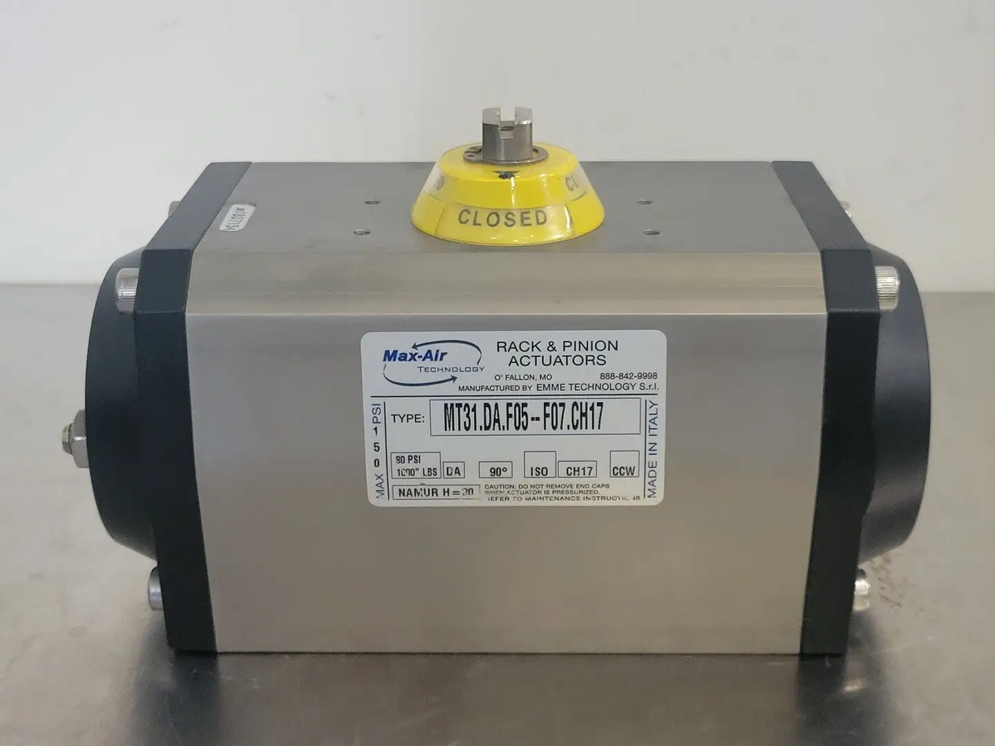 USED MAX- AIR TECHNOLOGY MT31.DA.F05-F07.CH17
