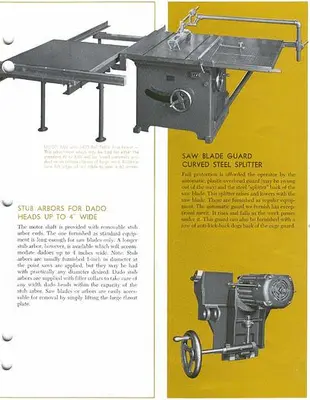 USED TANNEWITZ XJSH ROLLING TABLE VARIETY SAW WITH HYDRAULIC ADJUSTMENT