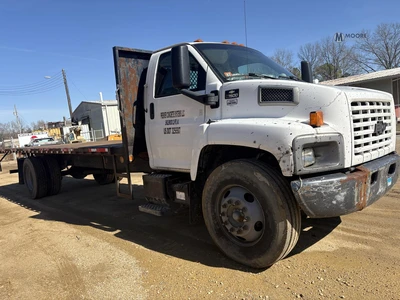 Used 2008 GMC TOPKICK C7500 Flatbed Trucks Tennessee US | Moore Equipment #1517233