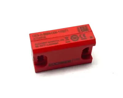 USED EUCHNER SAFETY SWITCH ACTUATOR, CUBE-SHAPED