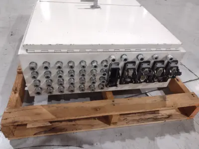 Used Hoffman Continuous Hinge 2-Door with Handle Electrical Boxes Michigan US | Maverick Industrial Sales #1410747
