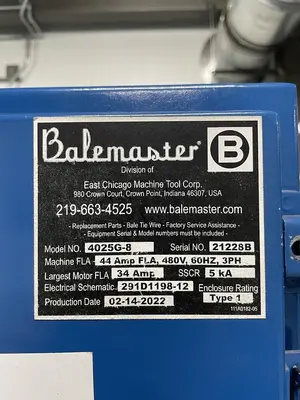 USED 2022 BALEMASTER 4025-G