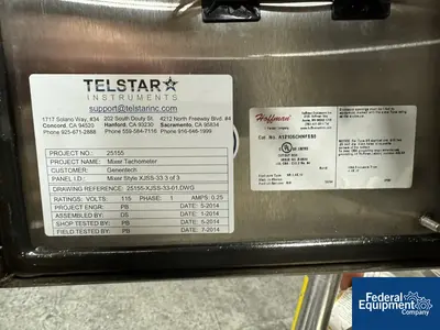 USED Precision 150 Liter Precision Stainless Reactor, 316 S/S, 45/100#