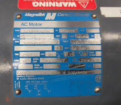 USED WEBTROL HEAVY DUTY SERIES H35B12