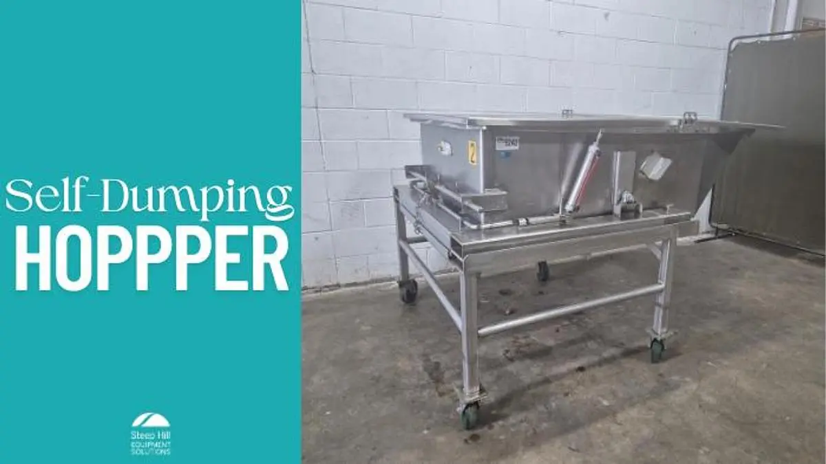 Self-Dumping 200 Gallon Hopper