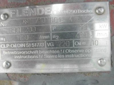USED FLENDER SEN200