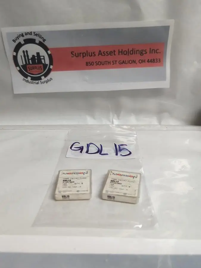 New | in-Stock MERSEN GDL-15 Miscellaneous Equipment (Electrical & Power) | Surplus Asset Holdings #1191661