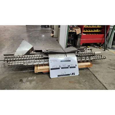 Used Lump breaker Dewatering Screw Settling Solid Liquid Separation Tank
