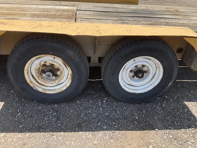 1993 Assembled 15’ Tandem Axle Equipment Trailer