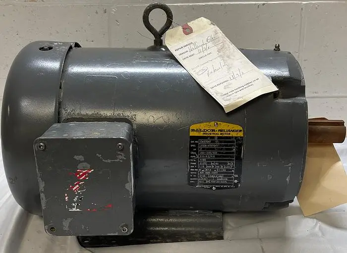 Used BALDOR BALDOR CM3704T HP3 PH3 Misc Electrical & Power Parts | ND Industrial Surplus #1215528