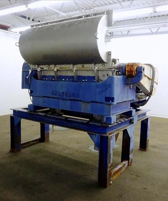 (2) Sharples P3400 Super-D-Canter centrifuges, 316SS.