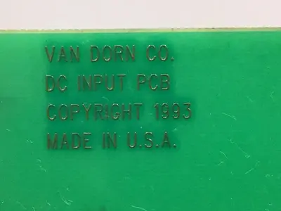 USED VAN DORN PC330-037