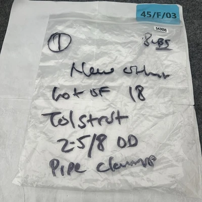 New | in-Stock Tolstrut 2-5/8 OD Clamps California US | Davliegogo LLC #1705495