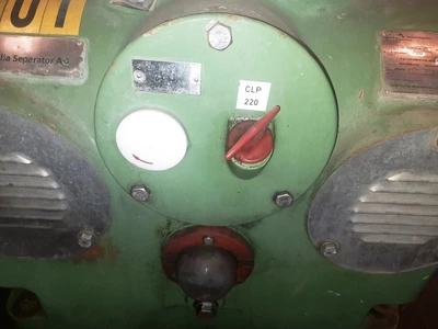 Westfalia HDA 30-06-076 nozzle centrifuge, 316SS.
