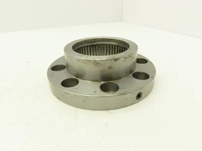 Lovejoy F 1.5S Flanged Gear Coupling Sleeve With O Ring Exposed Bolt 8 Hole