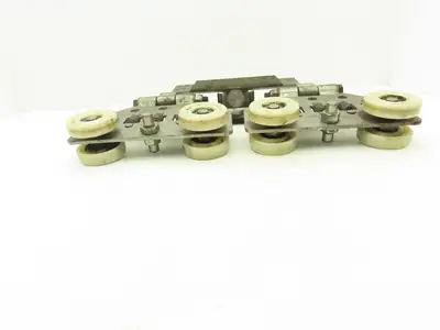 Bridge Crane Hoist Push/Load Trolley Hinged End Truck 2-7/8"W 22.25"L