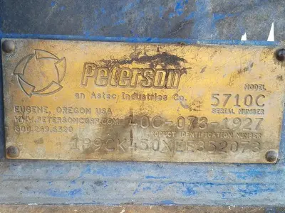 USED 2015 PETERSON 5710C TRACK