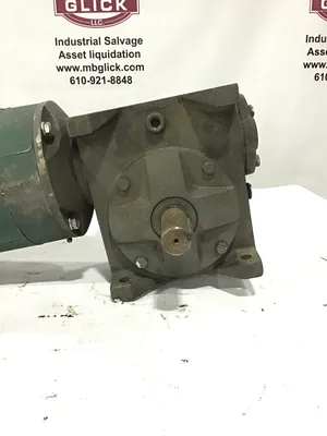 Baldor VM3558T/GSF2026BA Motor Gear Reducer 20:1 Ratio