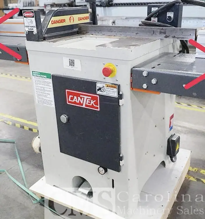 Used CANTEK CHOP SAW WITH INFEED Woodworking Saws North Carolina US | CAROLINA MACHINERY SALES #422058