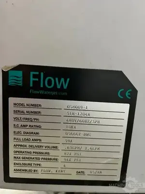 USED 2018 FLOW MACH500 3060XD
