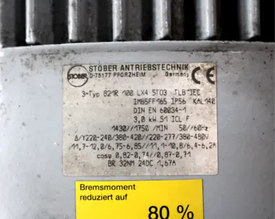 USED STOBER B21R100LX4ST03