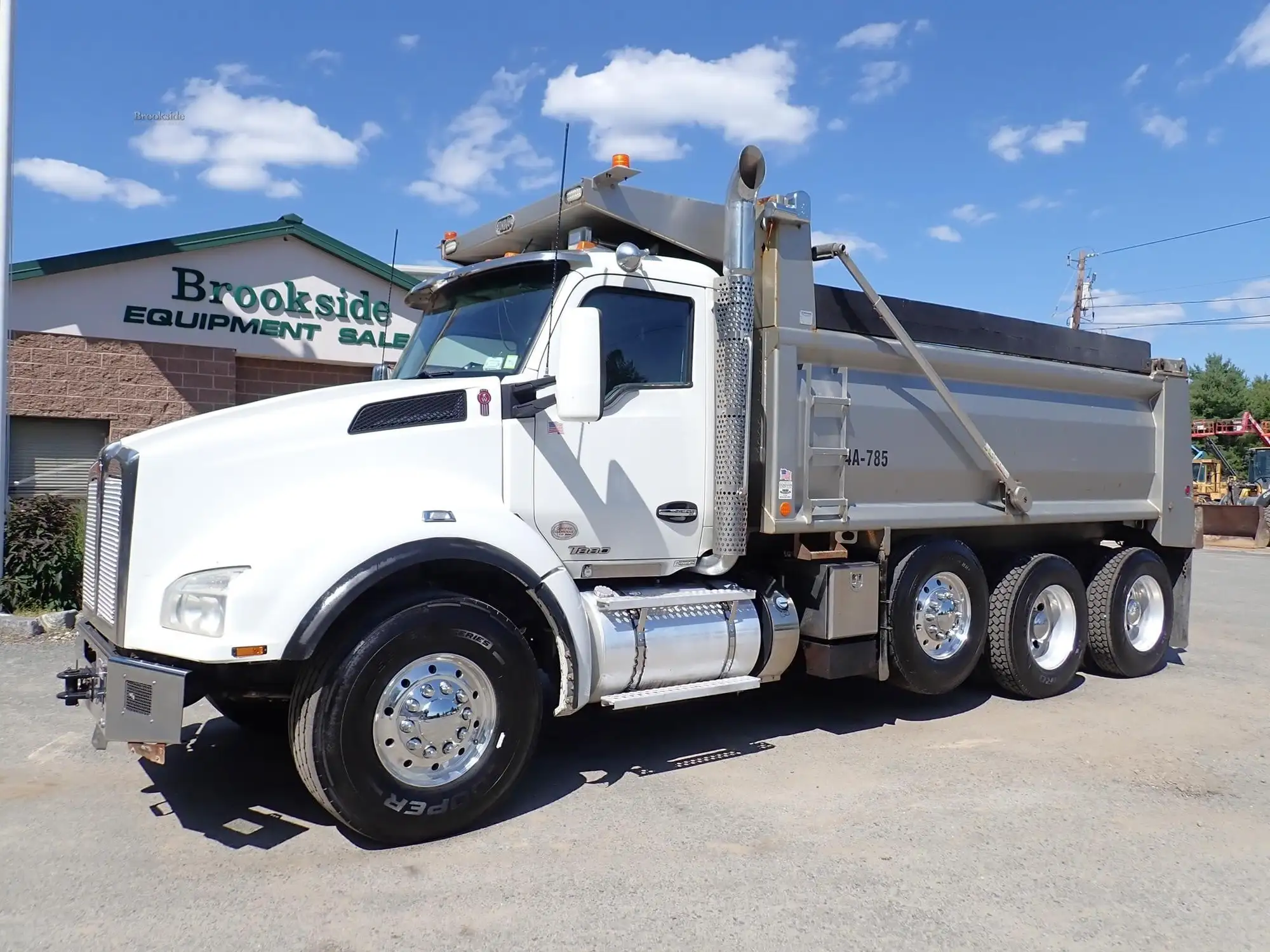 Used 2021 KENWORTH T880 Dump trucks Massachusetts US | Brookside Equipment Sales #1427779
