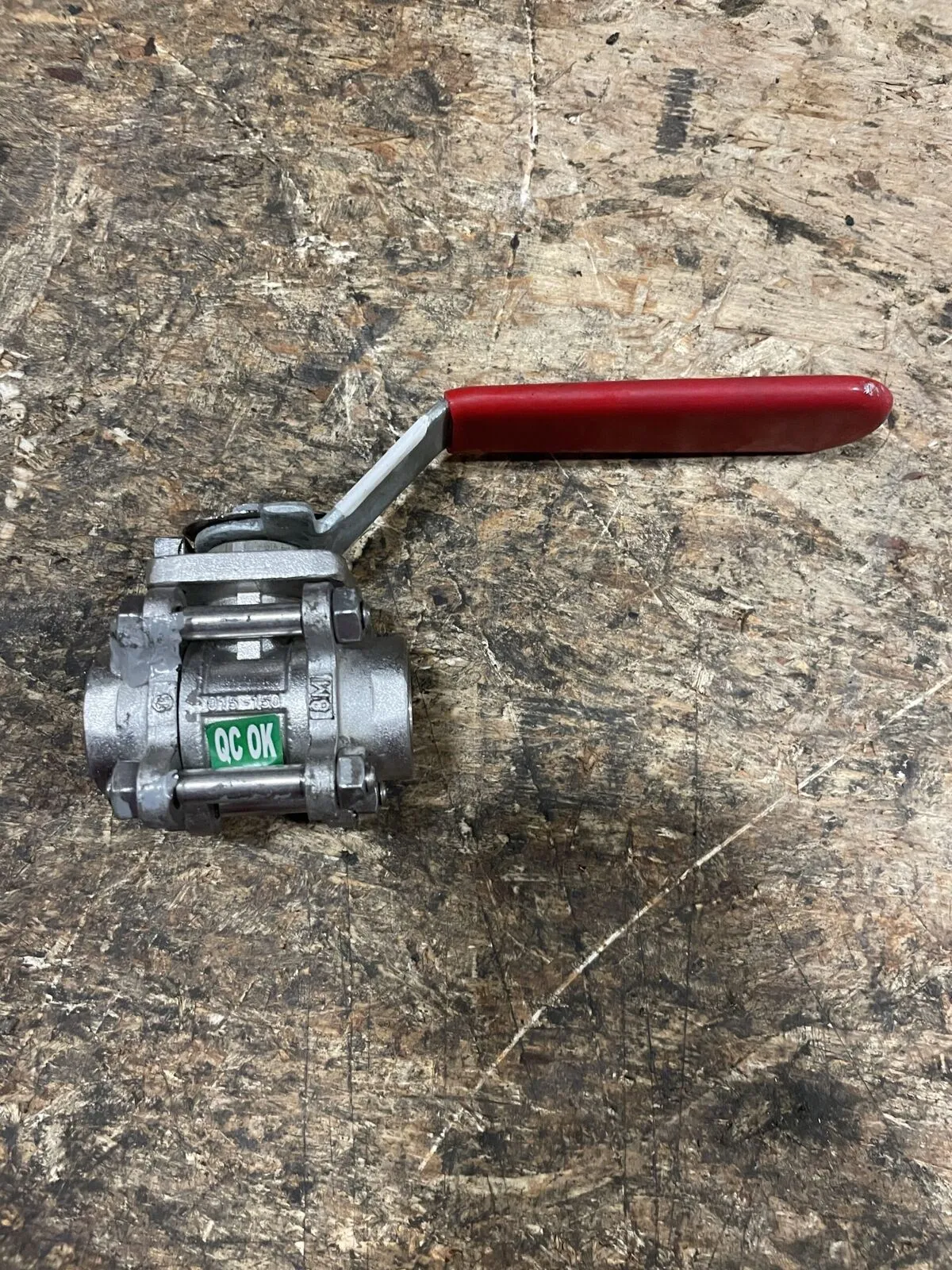 Festo 1/2” 316 Stainless Steel Manual Weldable Ball Valve 150PSI