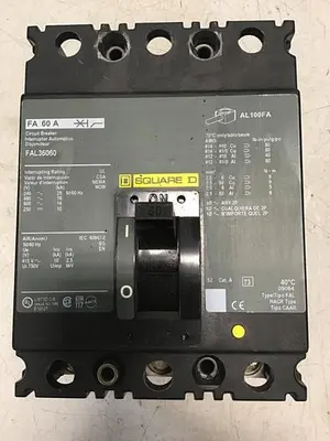 USED SQUARE D FAL36060 / SWITCH